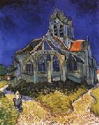 Vincent Van Gogh The Church of Auvers-sur-Oise France oil painting reproduction